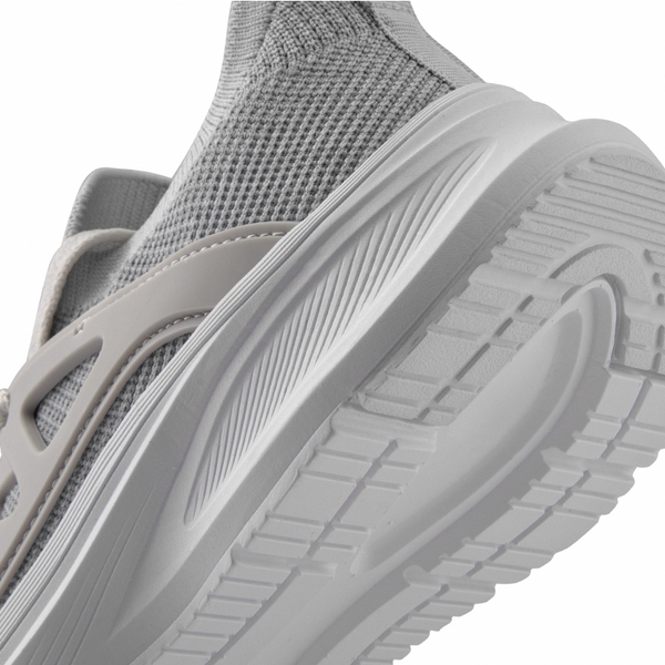 [SteadLife] Women's Comfortable Slip-On Walking Sneakers - GREY - 5
